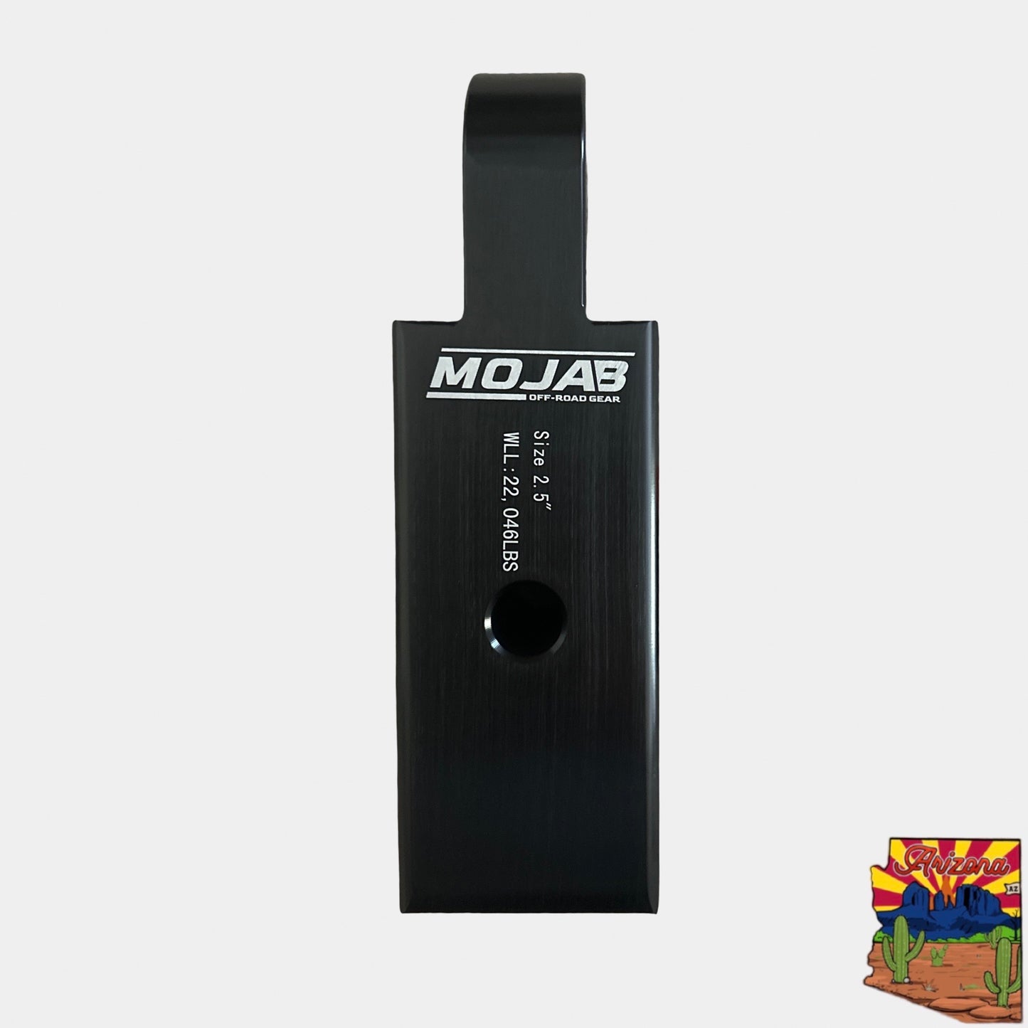2.5” billet aluminum hitch receiver with heavy duty pin
