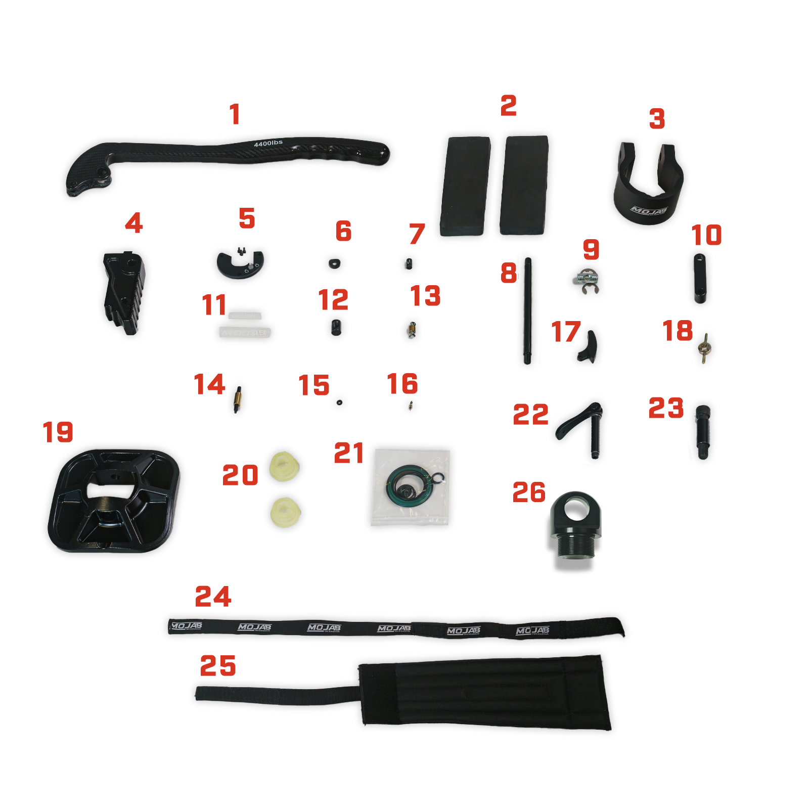 Hydraulic Jack Spare Parts – MOJAB OFFROAD