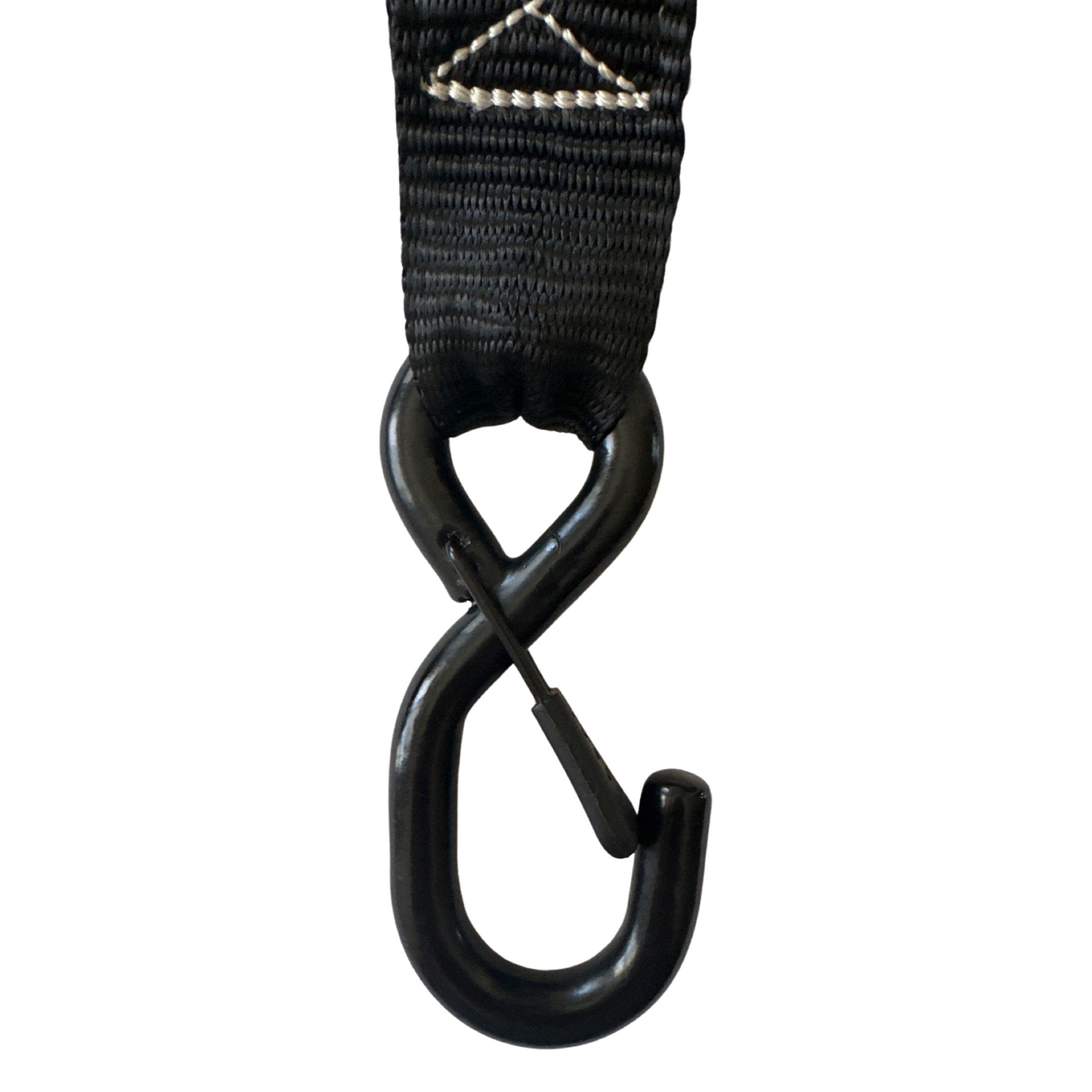 1.6" x 15' Ratchet Tie-Down Set (Pack of 4) , Closed Hook.