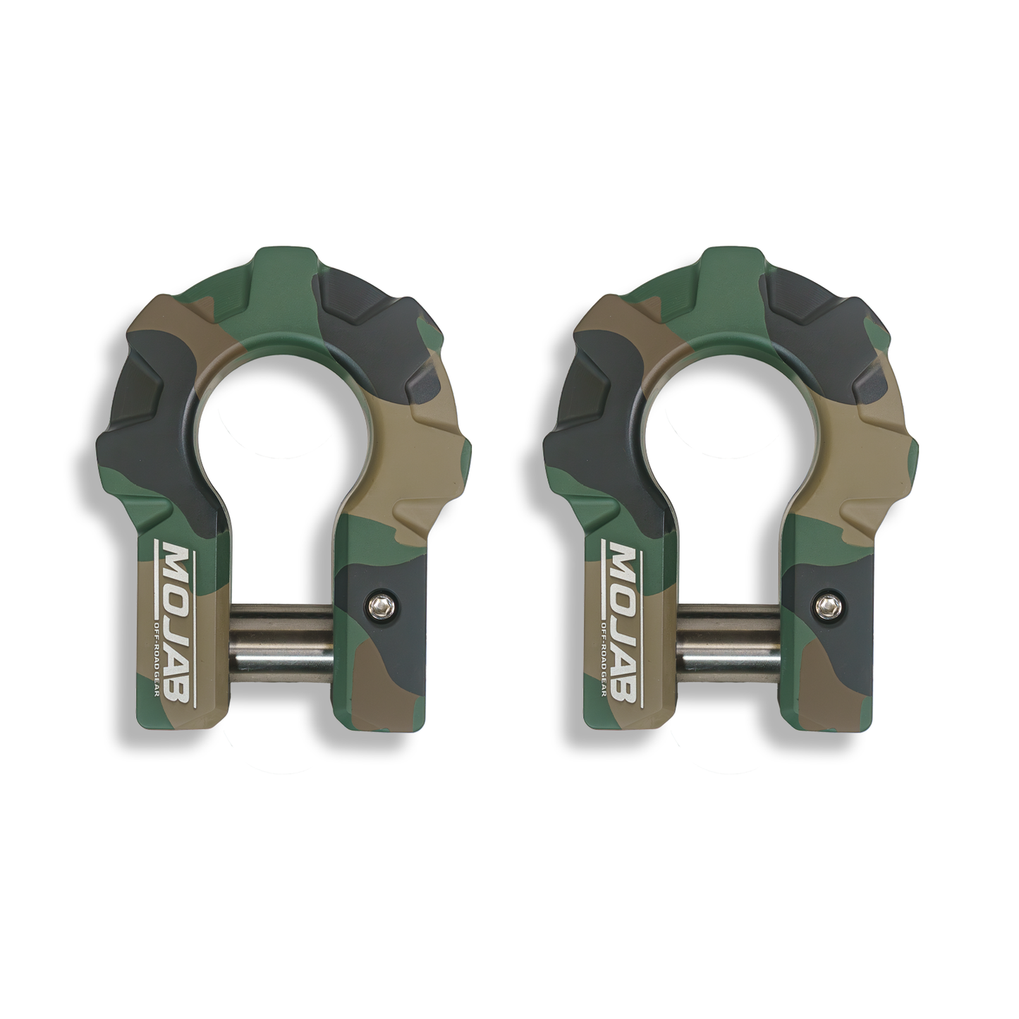 3/4'' Extreme duty Aluminum D-Shackle set (9T) (LIFETIME WARRANTY*)