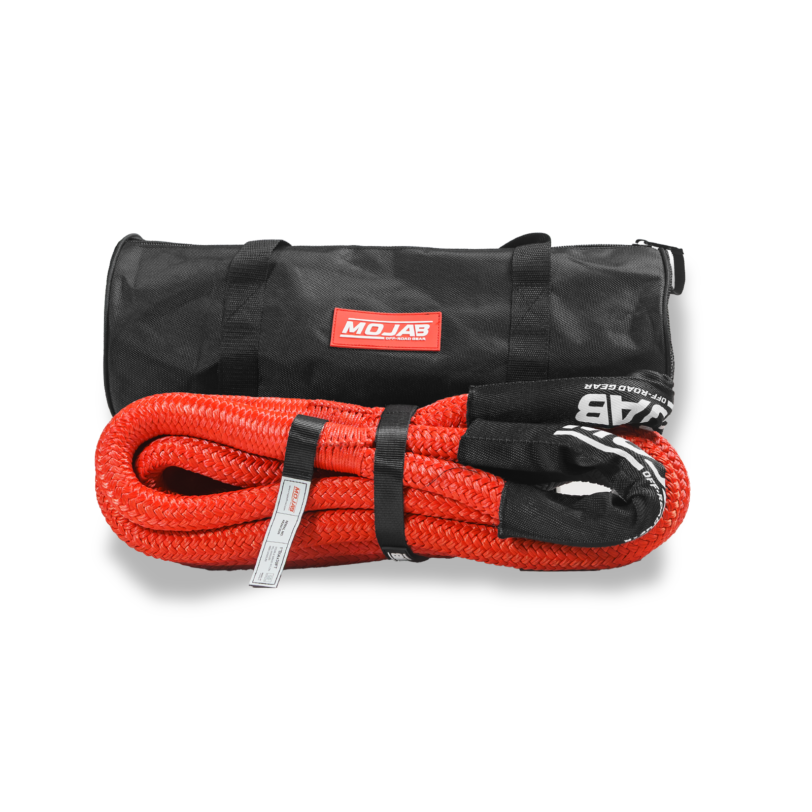 1” x 30' Kinetic rope with storage bag (Lifetime Warranty) – MOJAB OFFROAD