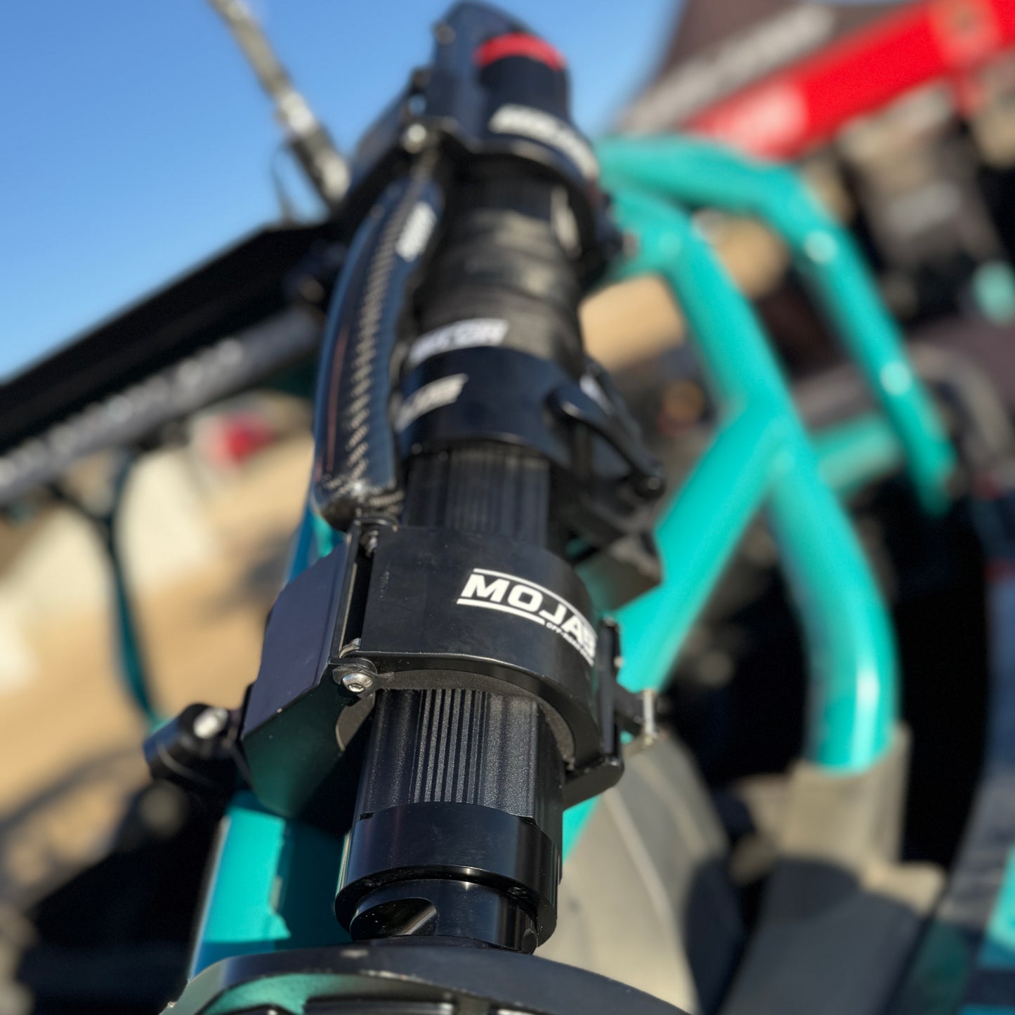 Tube adapter for hydraulic jack mounting clamp (pair)