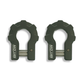 3/4'' Extreme duty Aluminum D-Shackle set (9T)-Ceramic coated (LIFETIME WARRANTY*)