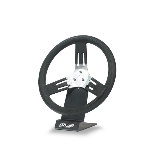 MOJAB 13" Aluminum Steering Wheel – 3-Bolt Pattern (Extended coating spokes)