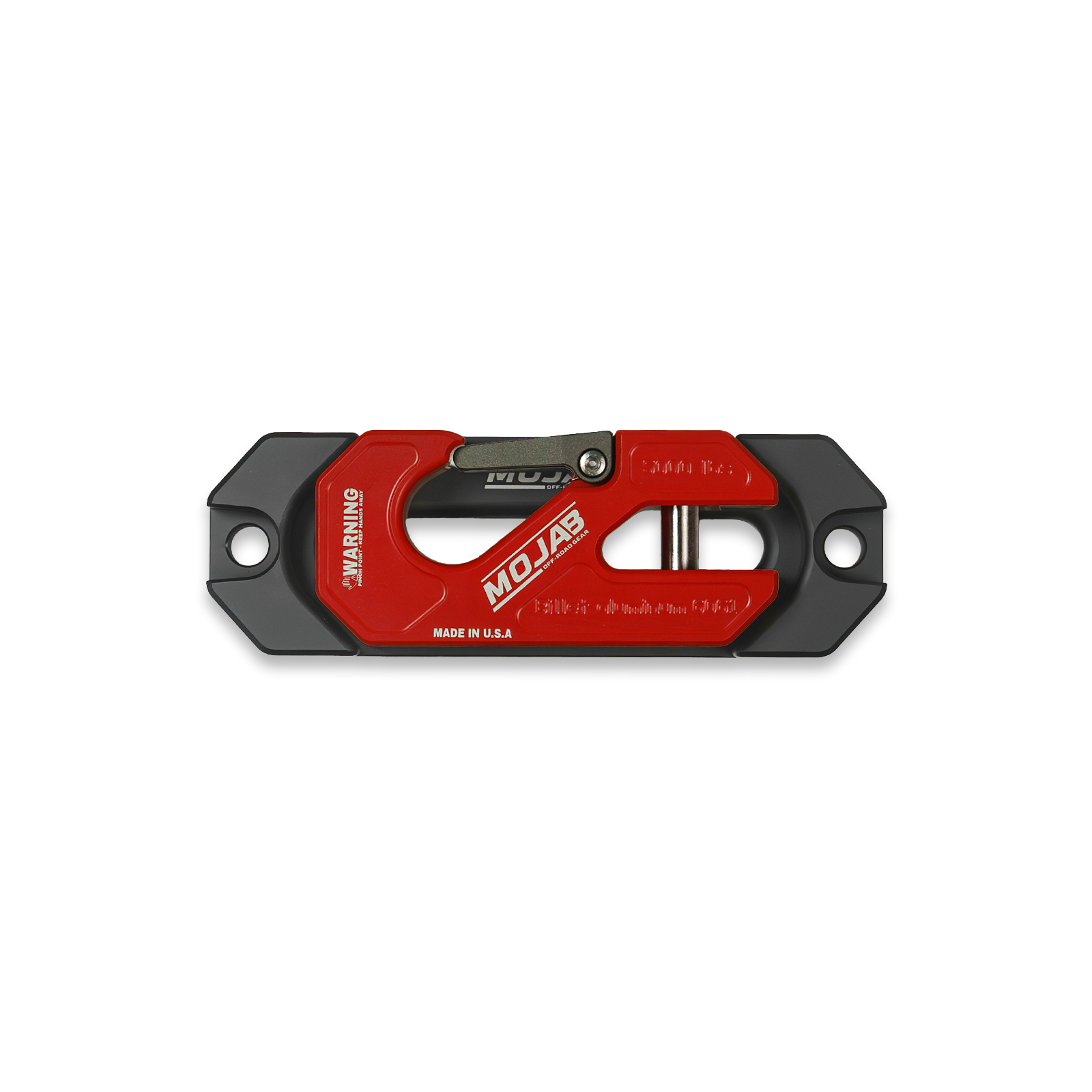 UTV Aluminum Recessed Winch Shackle with Fairlead Kit – MOJAB OFFROAD
