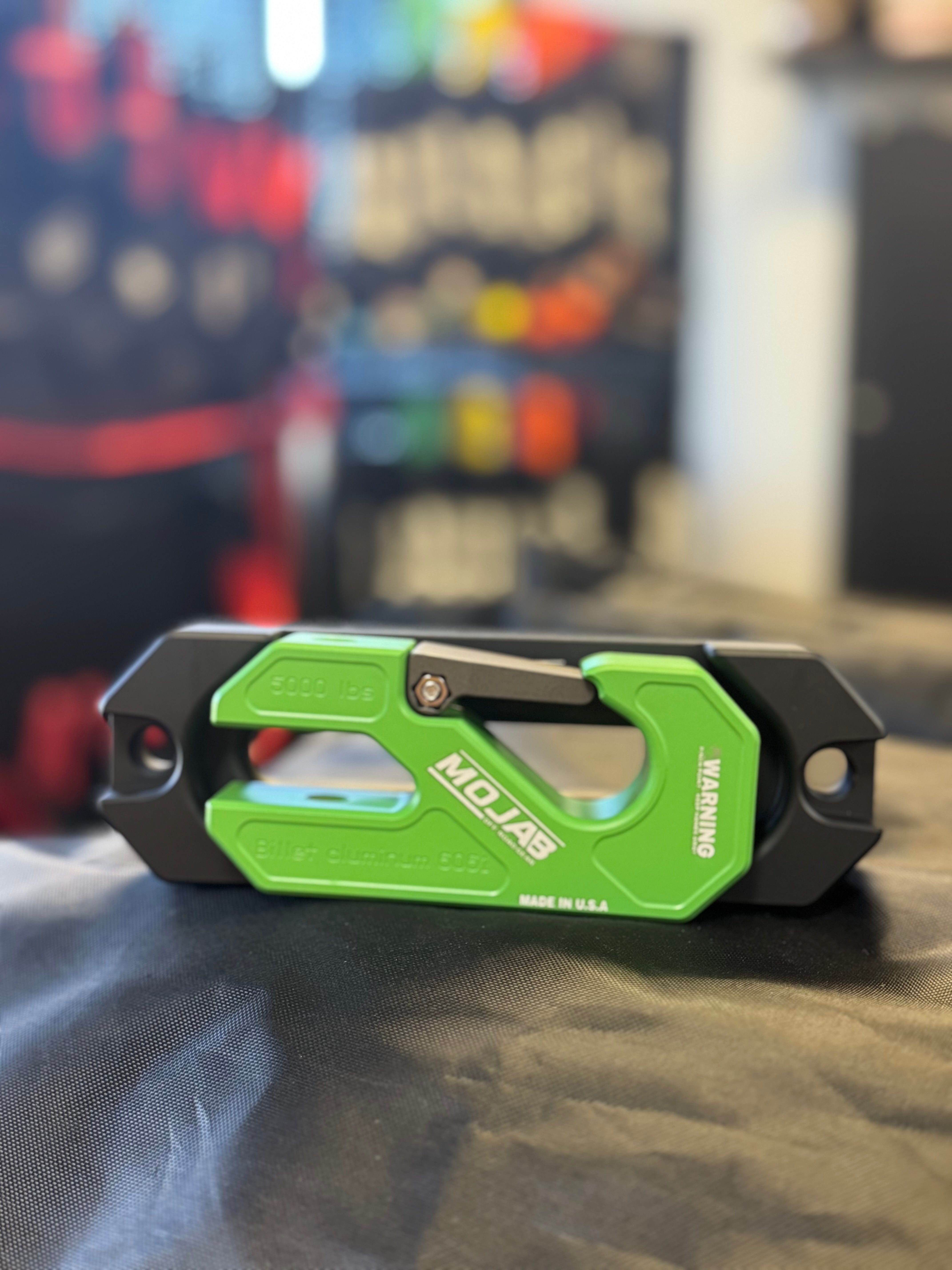 UTV Aluminum Recessed Winch Shackle with Fairlead Kit – MOJAB OFFROAD