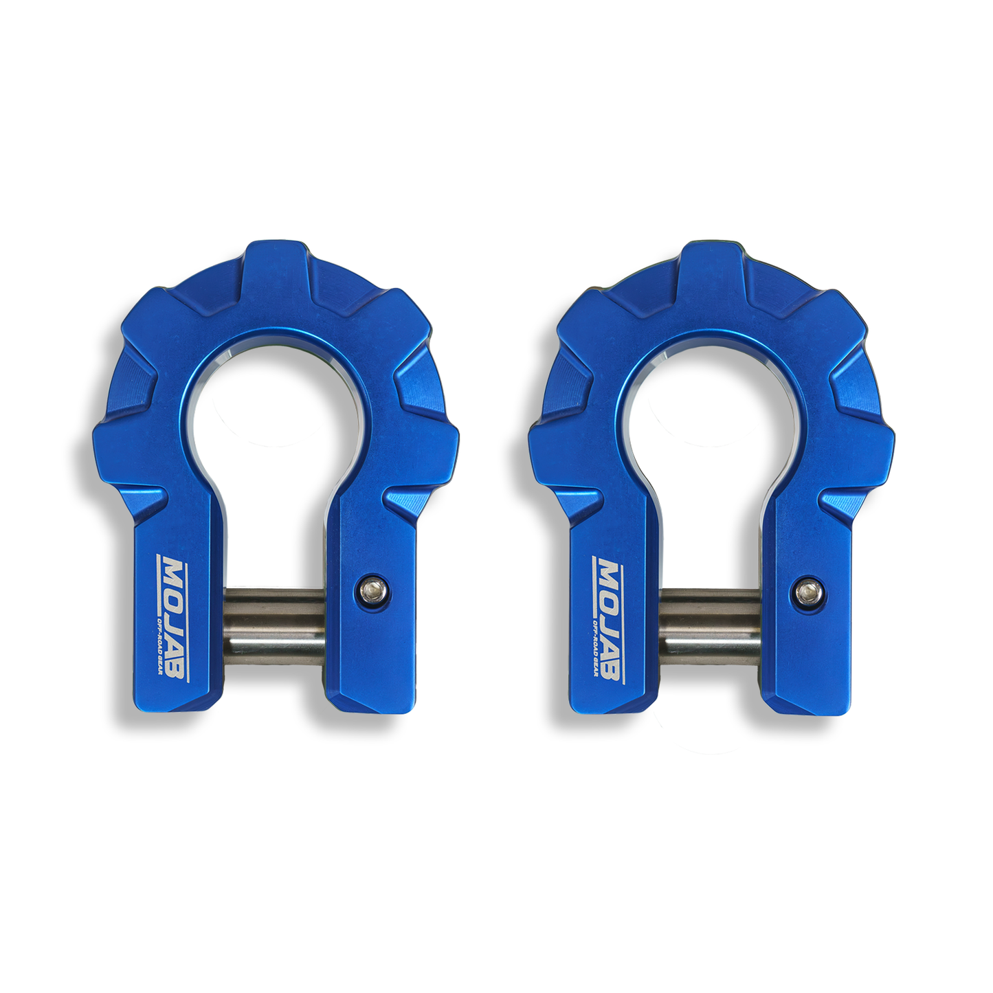 3/4'' Extreme duty Aluminum D-Shackle set (9T) (LIFETIME WARRANTY*)