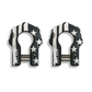 3/4'' Extreme duty Aluminum D-Shackle set (9T) (LIFETIME WARRANTY*)
