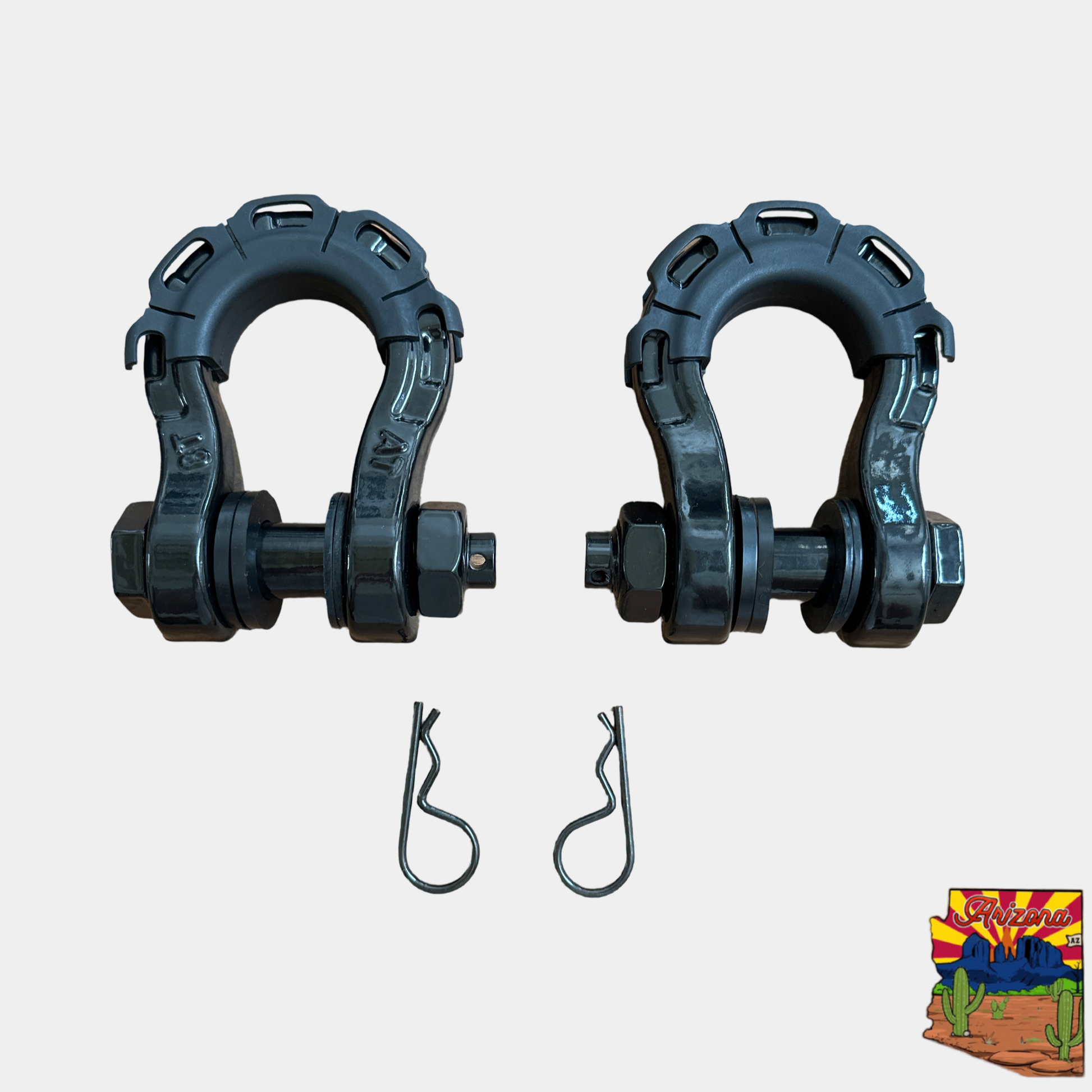 3/4” Forged Steel D-shackle set (8T) (LIFE TIME WARRANTY