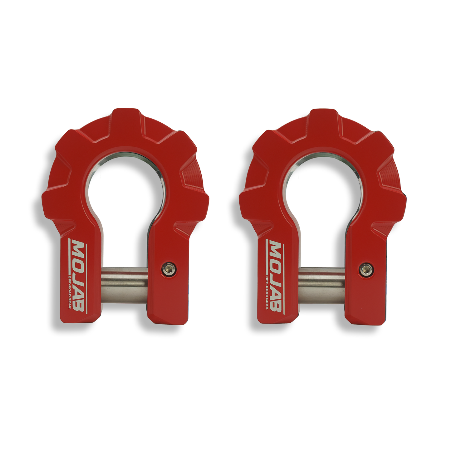 3/4'' Extreme duty Aluminum D-Shackle set (9T)-Ceramic coated (LIFETIME WARRANTY*)