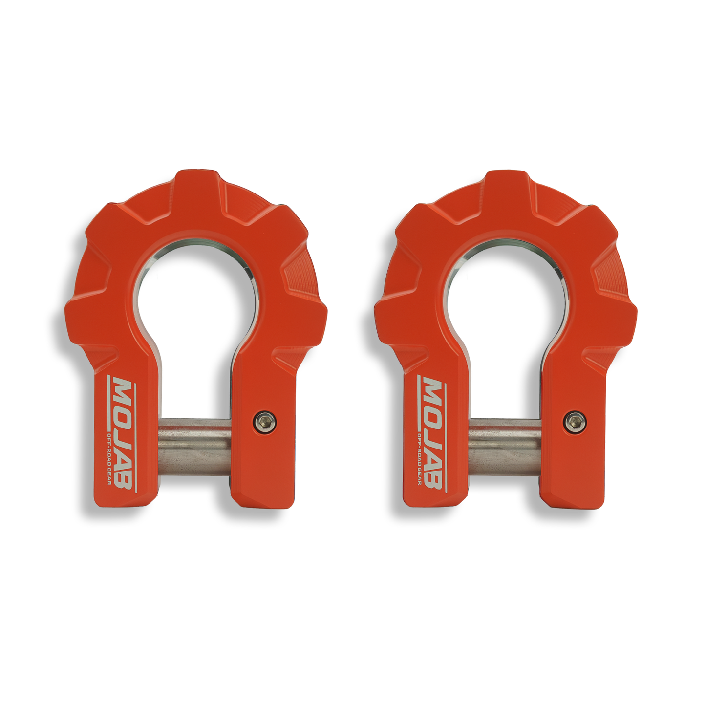 3/4'' Extreme duty Aluminum D-Shackle set (9T)-Ceramic coated (LIFETIME WARRANTY*)