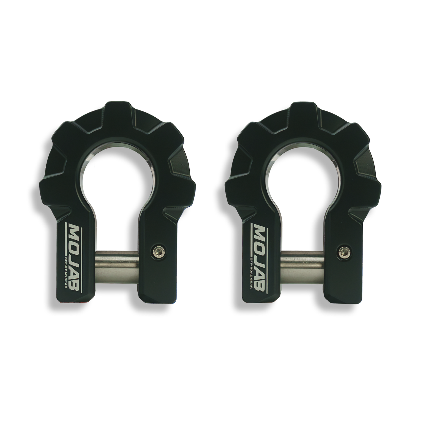 3/4'' Extreme duty Aluminum D-Shackle set (9T)-Ceramic coated (LIFETIME WARRANTY*)