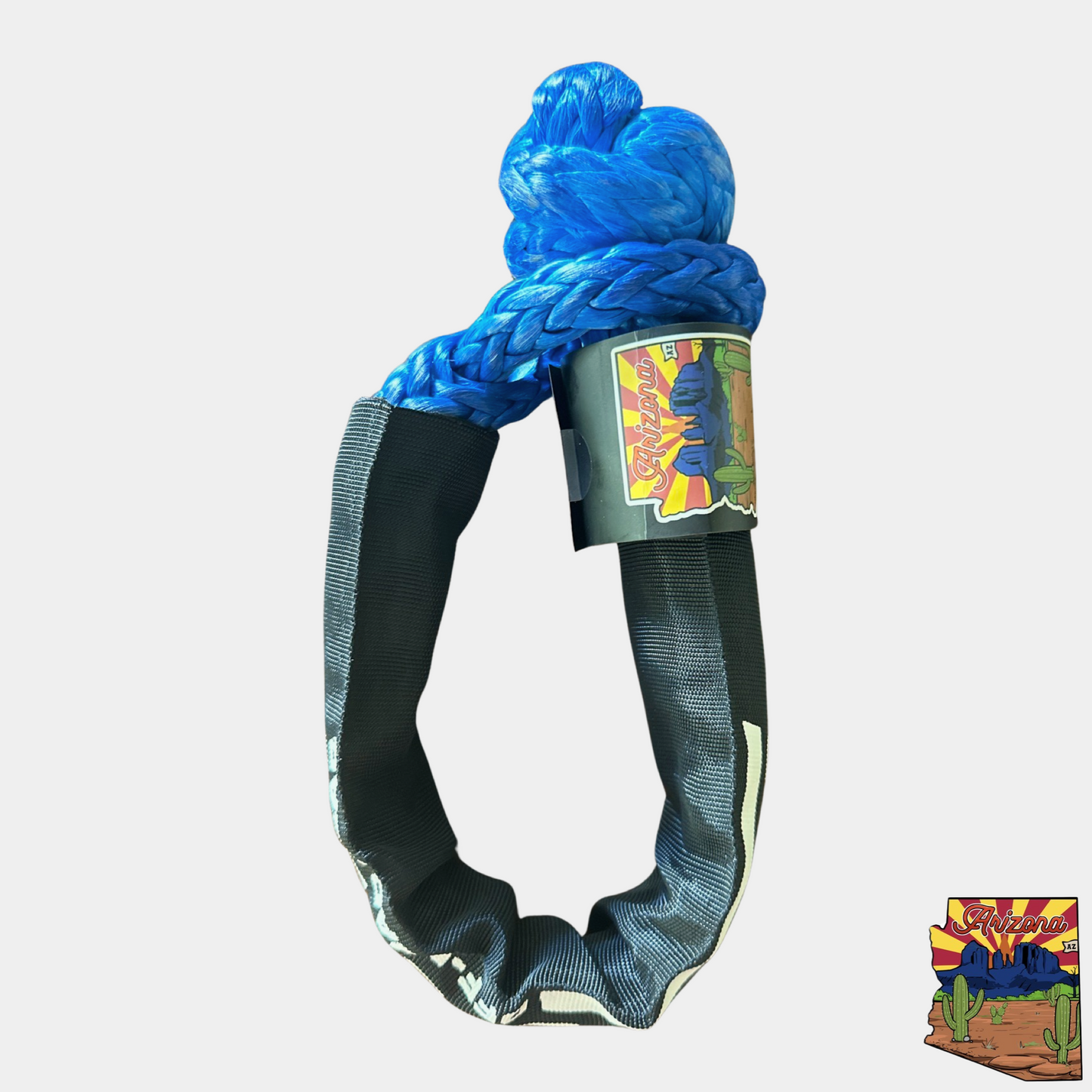 Soft Shackle 3/8'' x 22” with sleeve and bag (Single Shackle) (Lifetime Warranty)