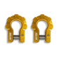 3/4'' Extreme duty Aluminum D-Shackle set (9T) (LIFETIME WARRANTY*)