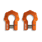 3/4'' Extreme duty Aluminum D-Shackle set (9T) (LIFETIME WARRANTY*)