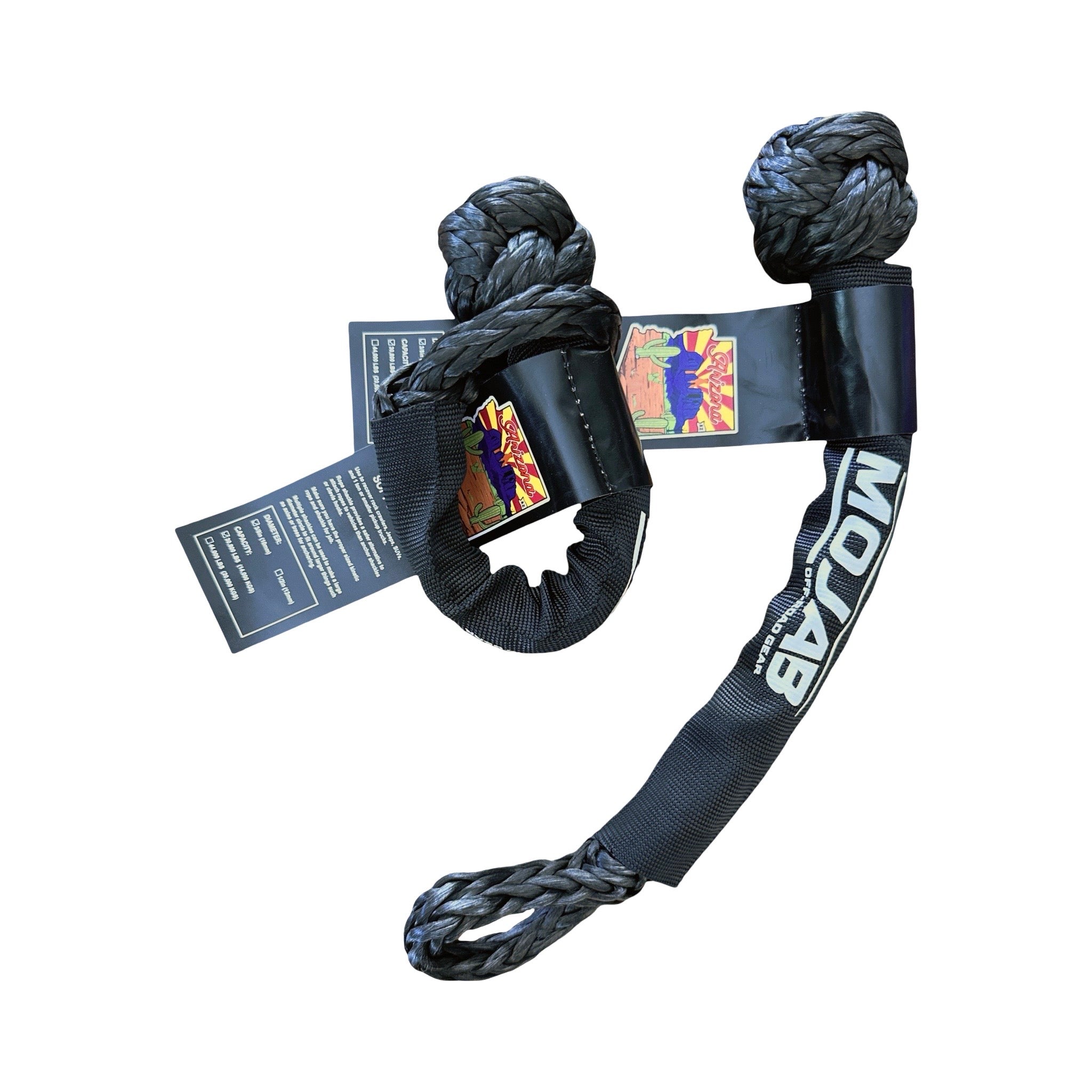 Soft Shackle 3/8’’ x 14’’ with sleeve and (Set of 2 Shackles) (Lifetim ...