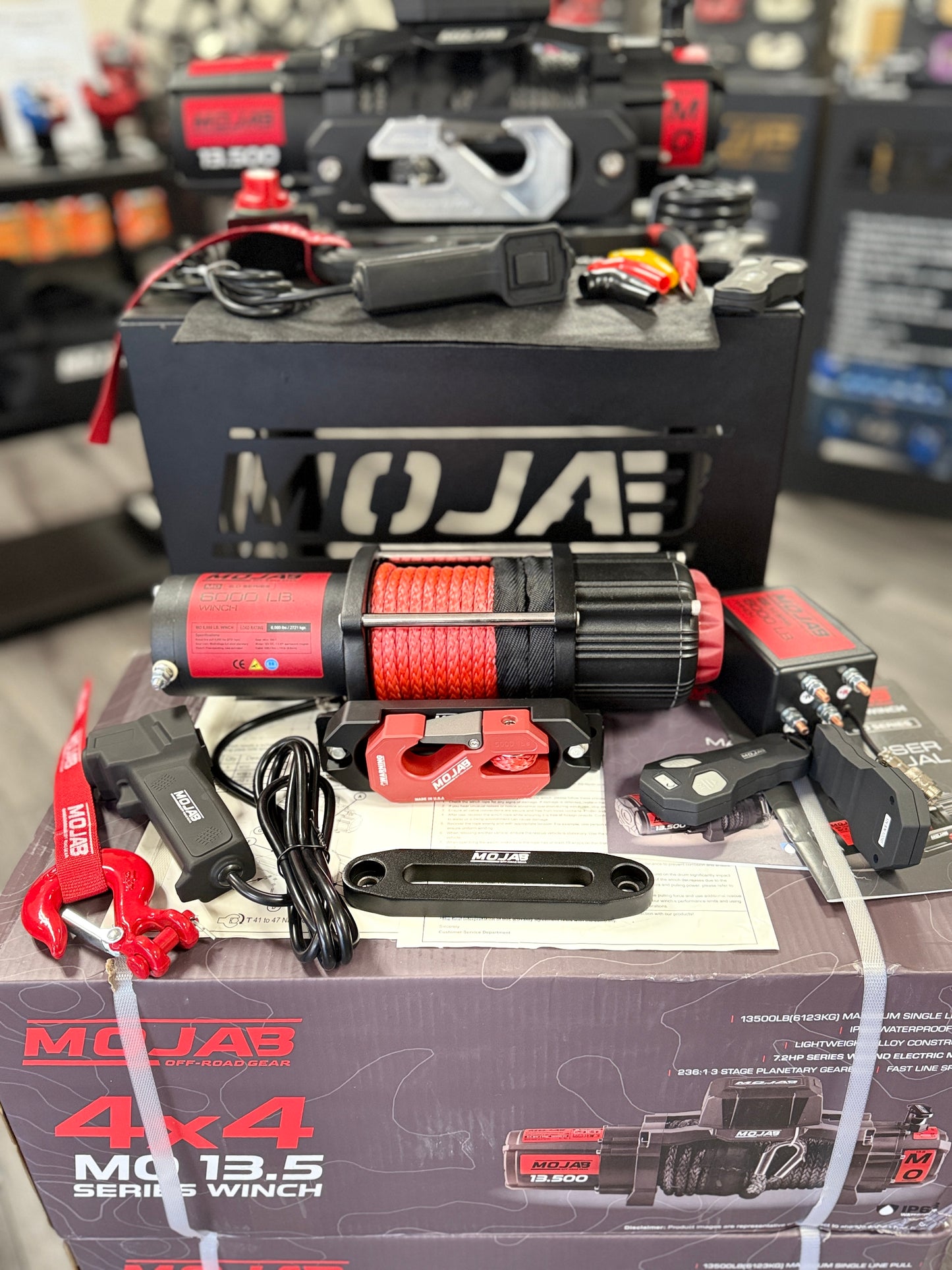 MO6.0 Series Electric Winch 6000 lbs for ATV UTV