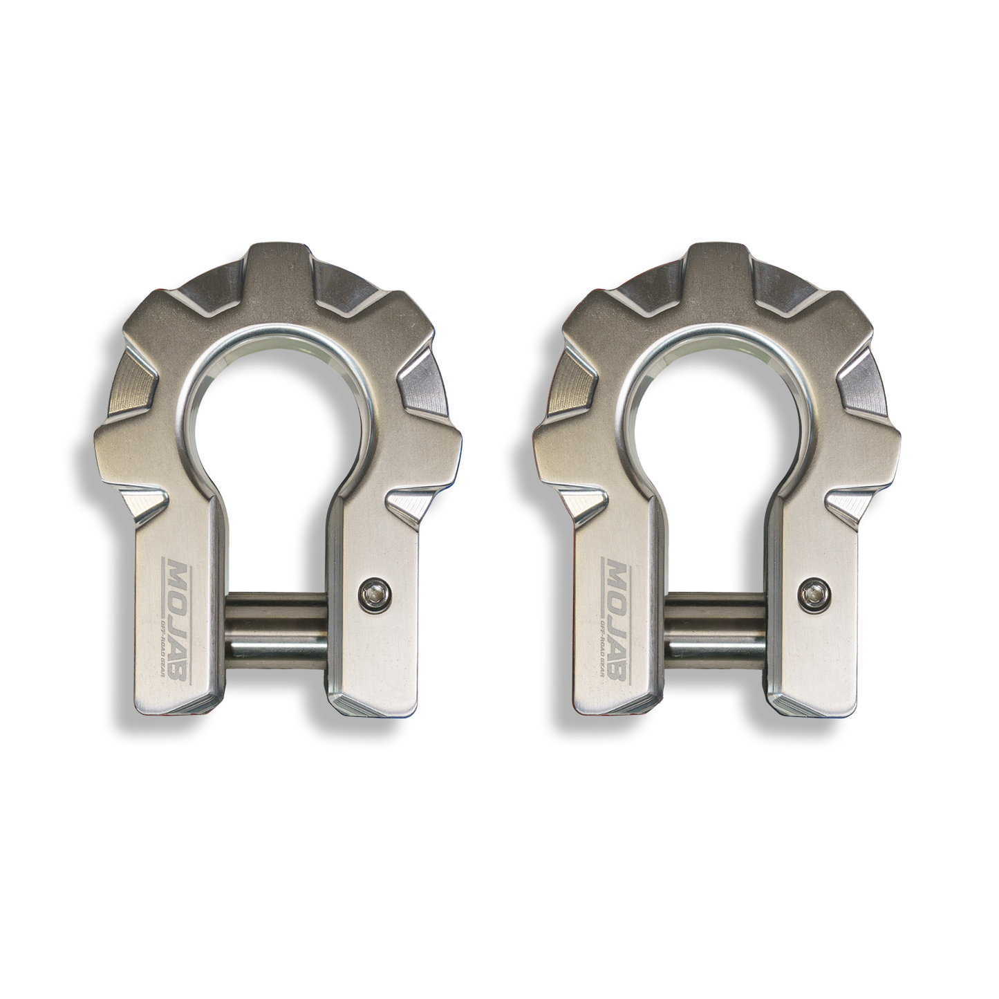 3/4'' Extreme duty Aluminum D-Shackle set (9T) (LIFETIME WARRANTY*)