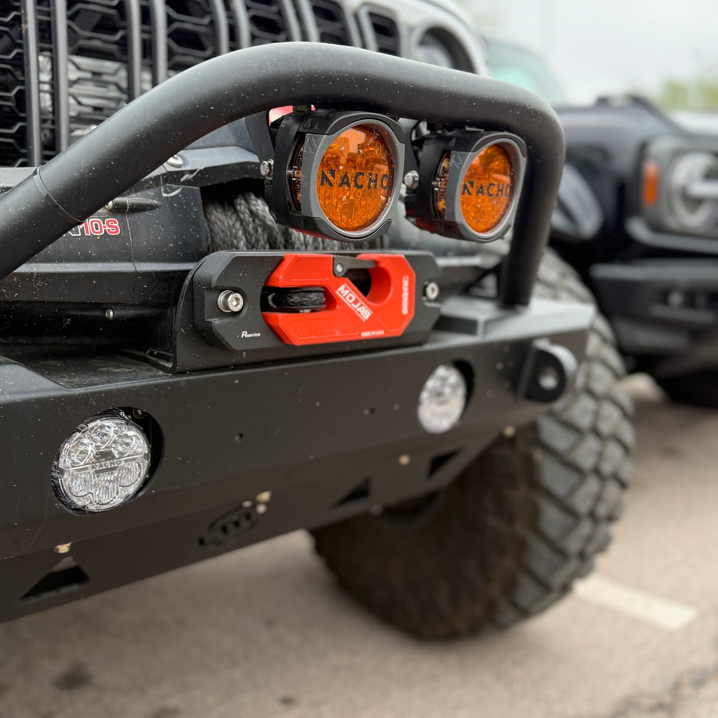 Aluminum Recessed Winch Shackle with Fairlead Kit.(LIFE TIME WARRANTY*)