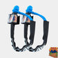 Blue Soft Shackle 1/4'' x 24'' with Red sleeve and bag