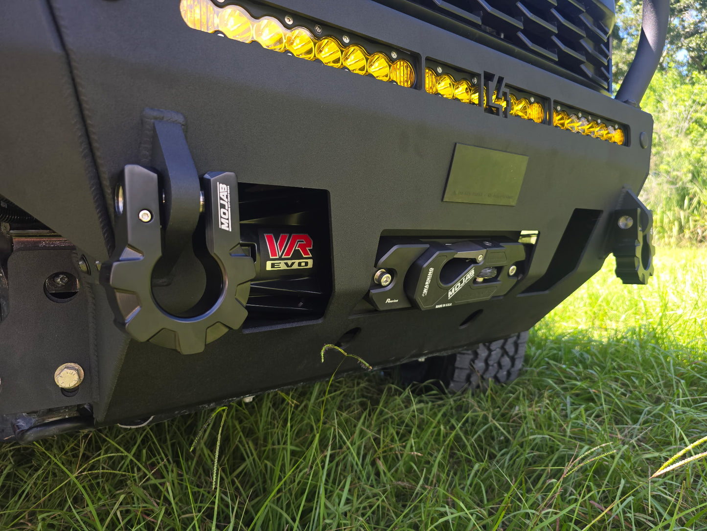 Aluminum Recessed Winch Shackle with Fairlead Kit, closed latch (LIFE TIME WARRANTY*)