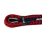 Premium 3/8” x 62’ dual black and red synthetic winch line