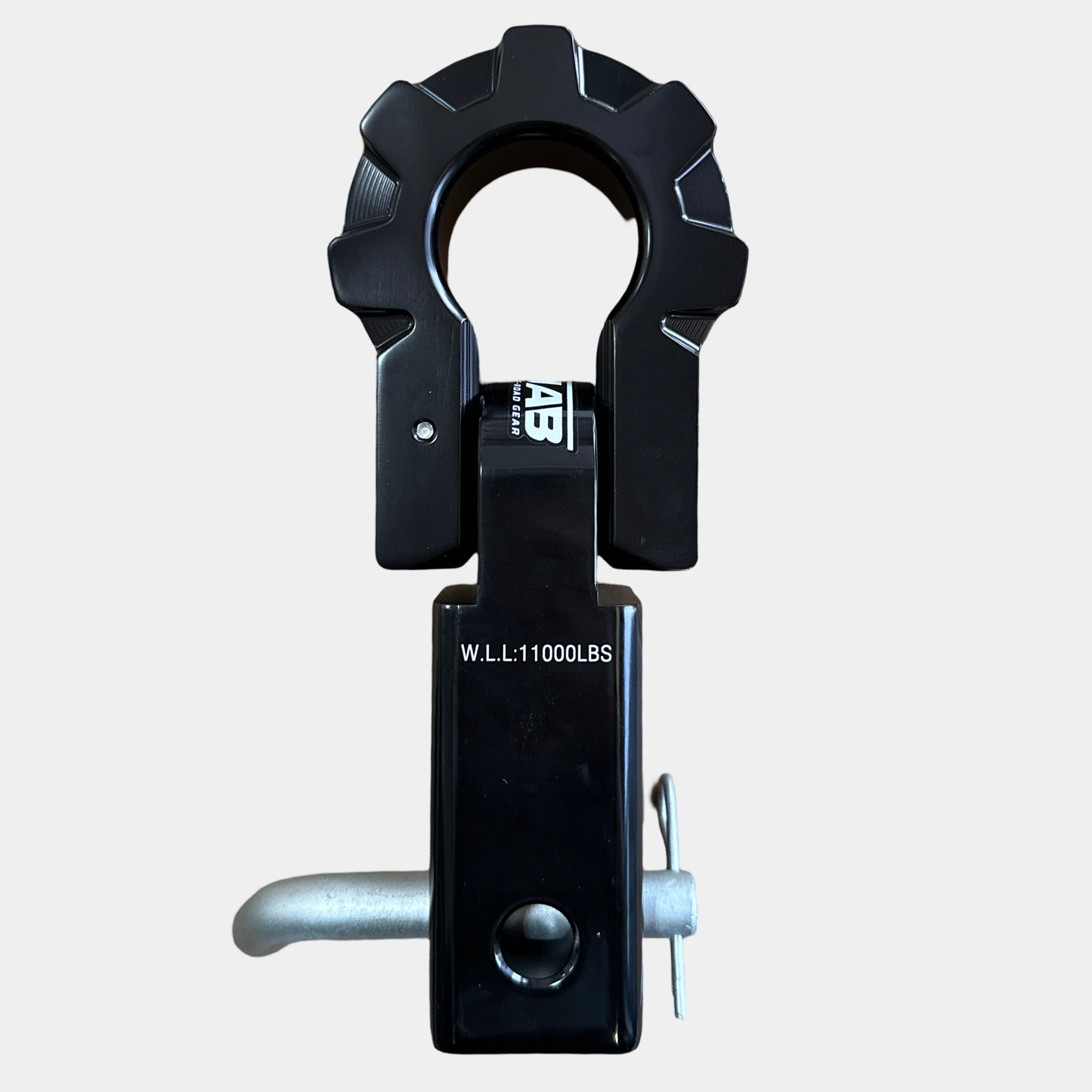 2'' Aluminum Hitch Receiver with Aluminum D-Shackle 9T (LIFETIME WARRANTY)