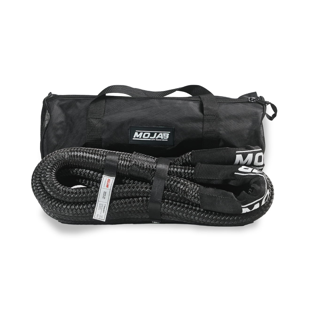 1” x 30' Kinetic rope with storage bag (Lifetime Warranty) – MOJAB OFFROAD