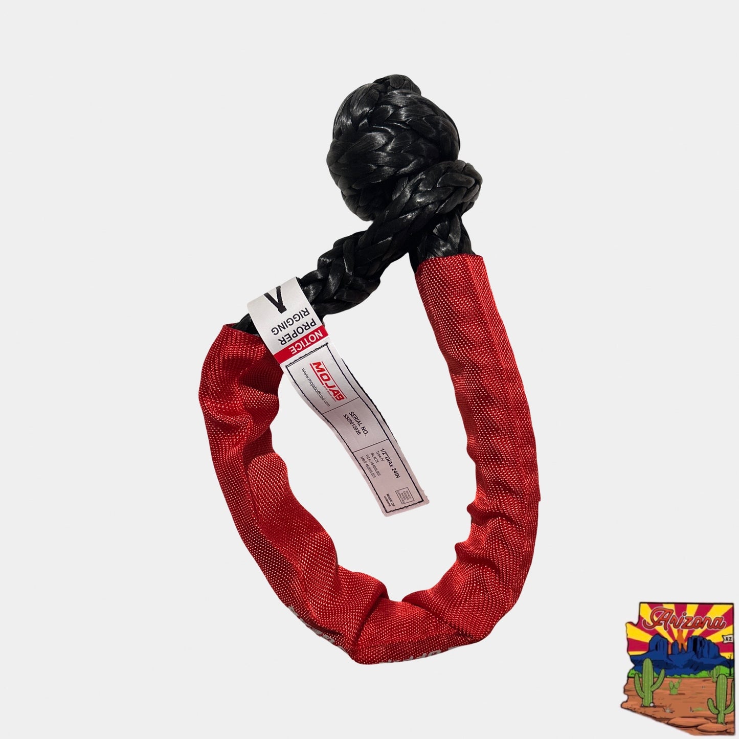 Mojab Soft shackle for off-road recovery and towing