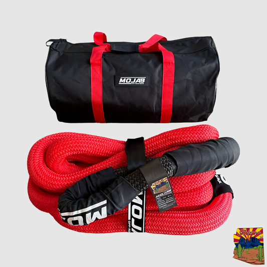 1 1/2” x 30' Kinetic rope with storage bag (Lifetime Warranty)