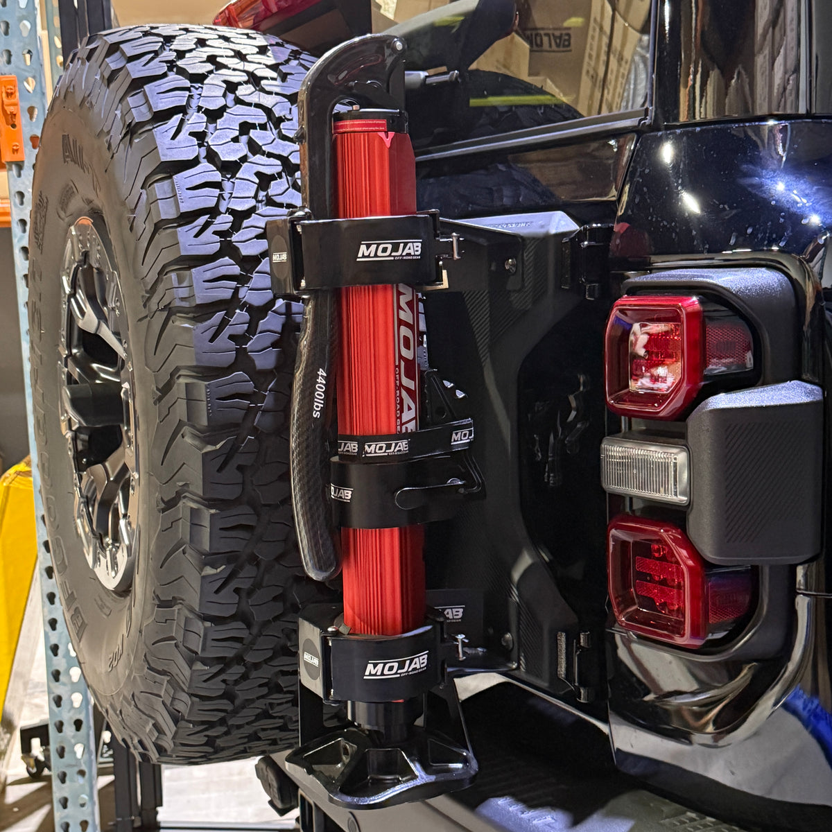 Bronco Raptor CarbonPro Compact Jack Rear Mount Bracket Kit