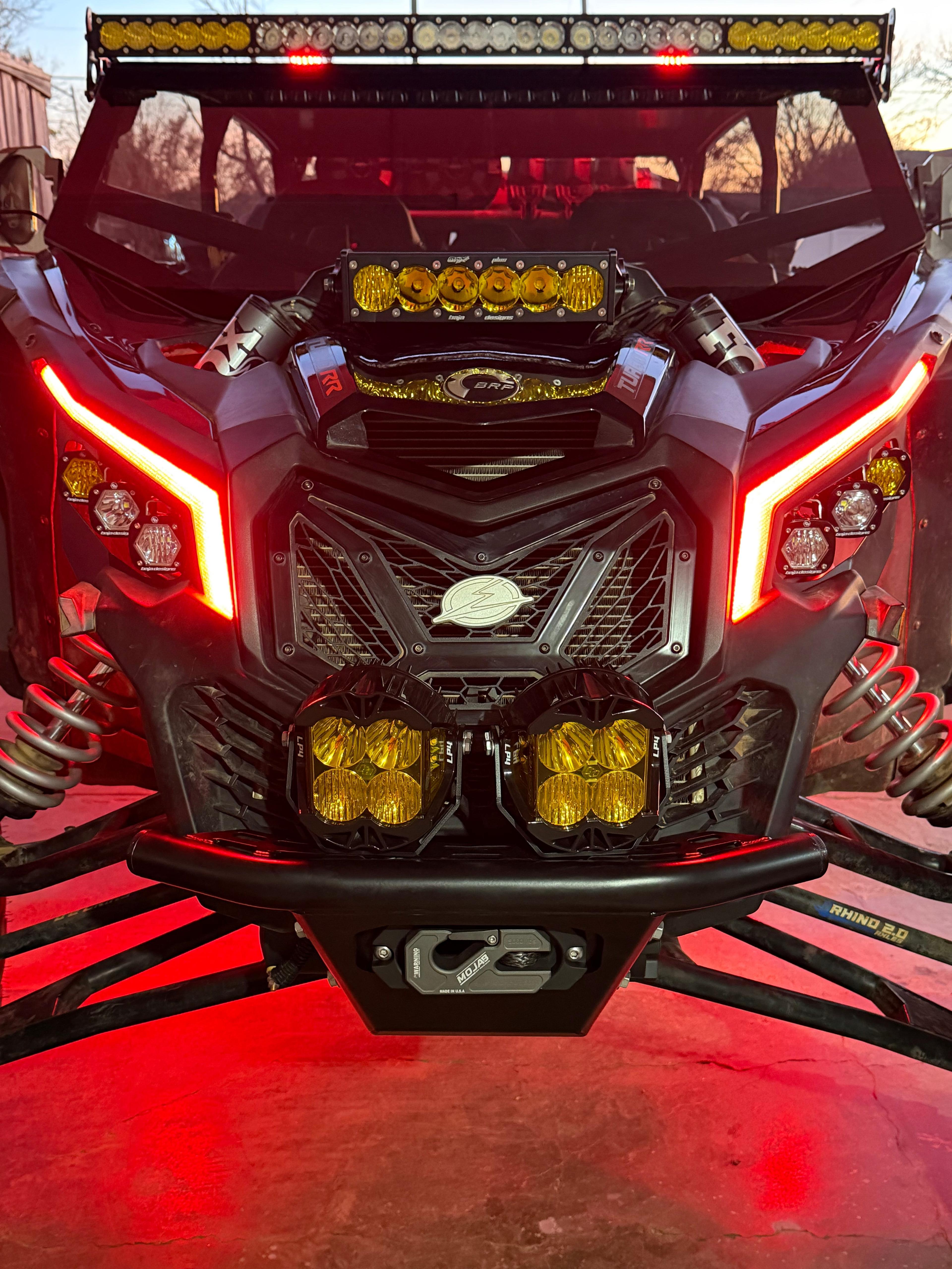 UTV Aluminum Recessed Winch Shackle with Fairlead Kit – MOJAB OFFROAD