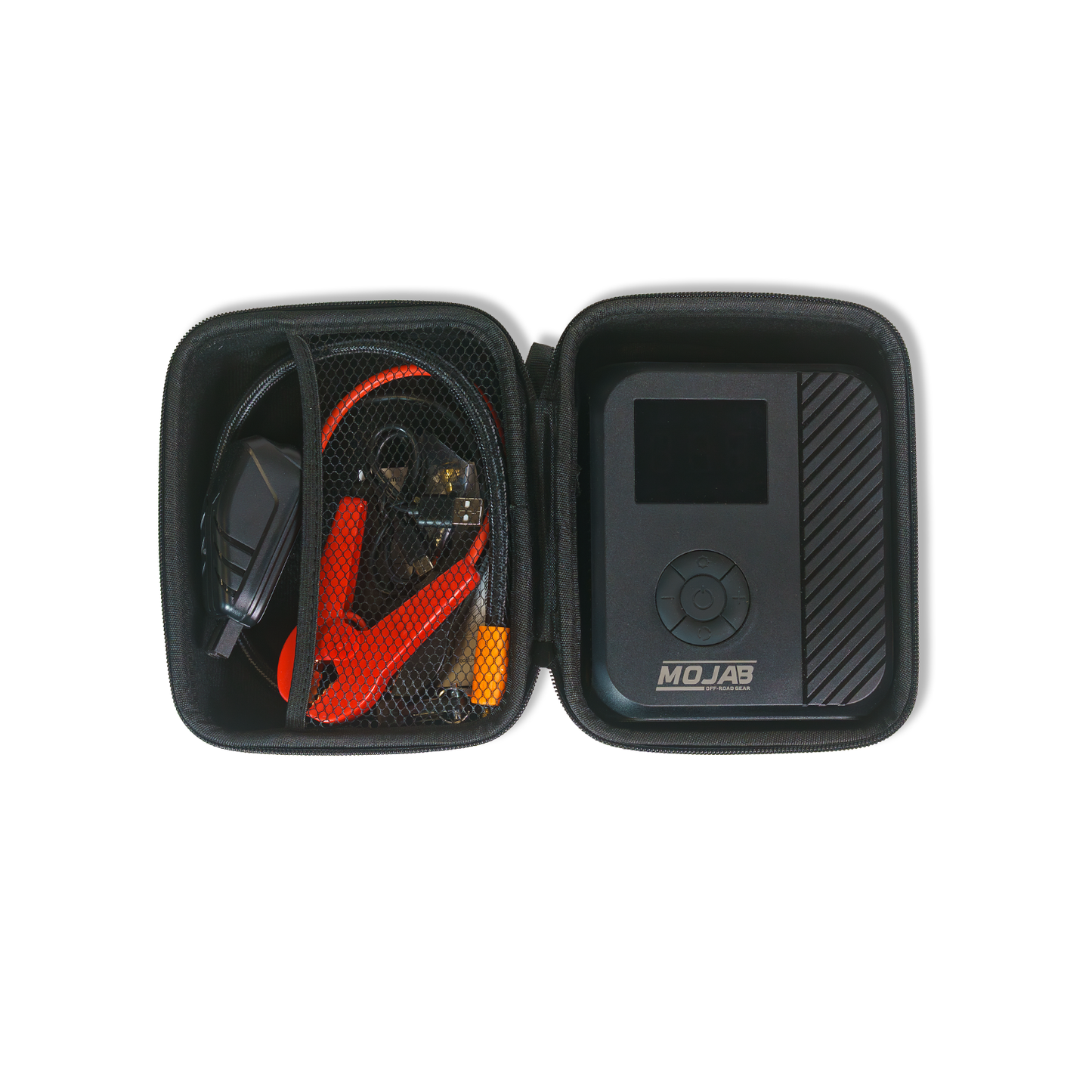 Mojab PowerPro: Portable Jump Starter, Air Compressor & USB