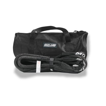 5/8-inch x 26-foot kinetic recovery rope with storage bag for off-road recovery, UTVs, 4x4s and trail use