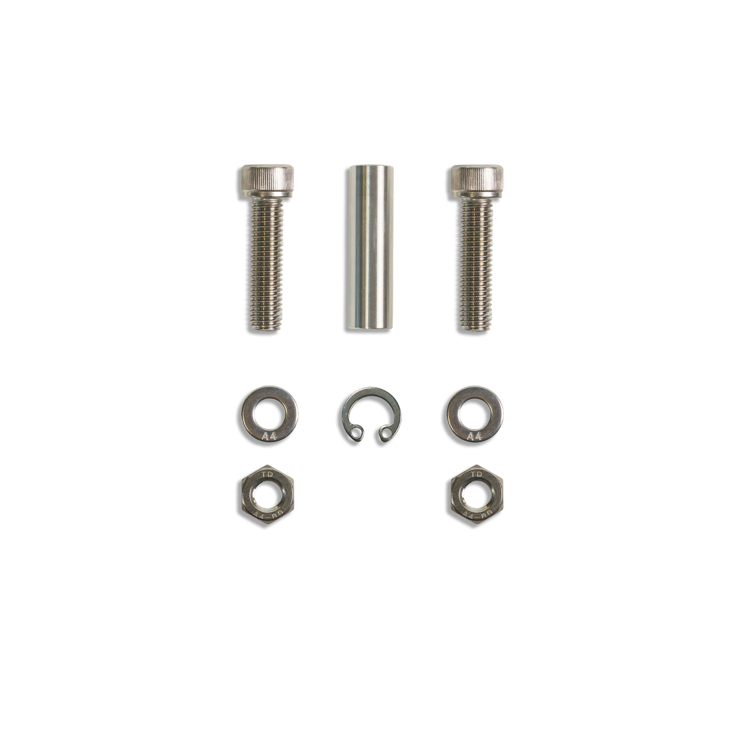 Aluminum Recessed Winch Shackle with Fairlead Kit, closed latch (LIFE TIME WARRANTY*)