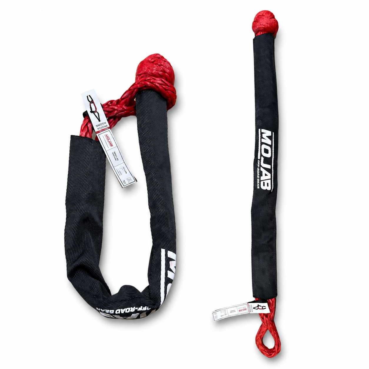Long Reach 9/16” x 35” soft shackles (set of 2 shackles)(Lifetime Warranty)