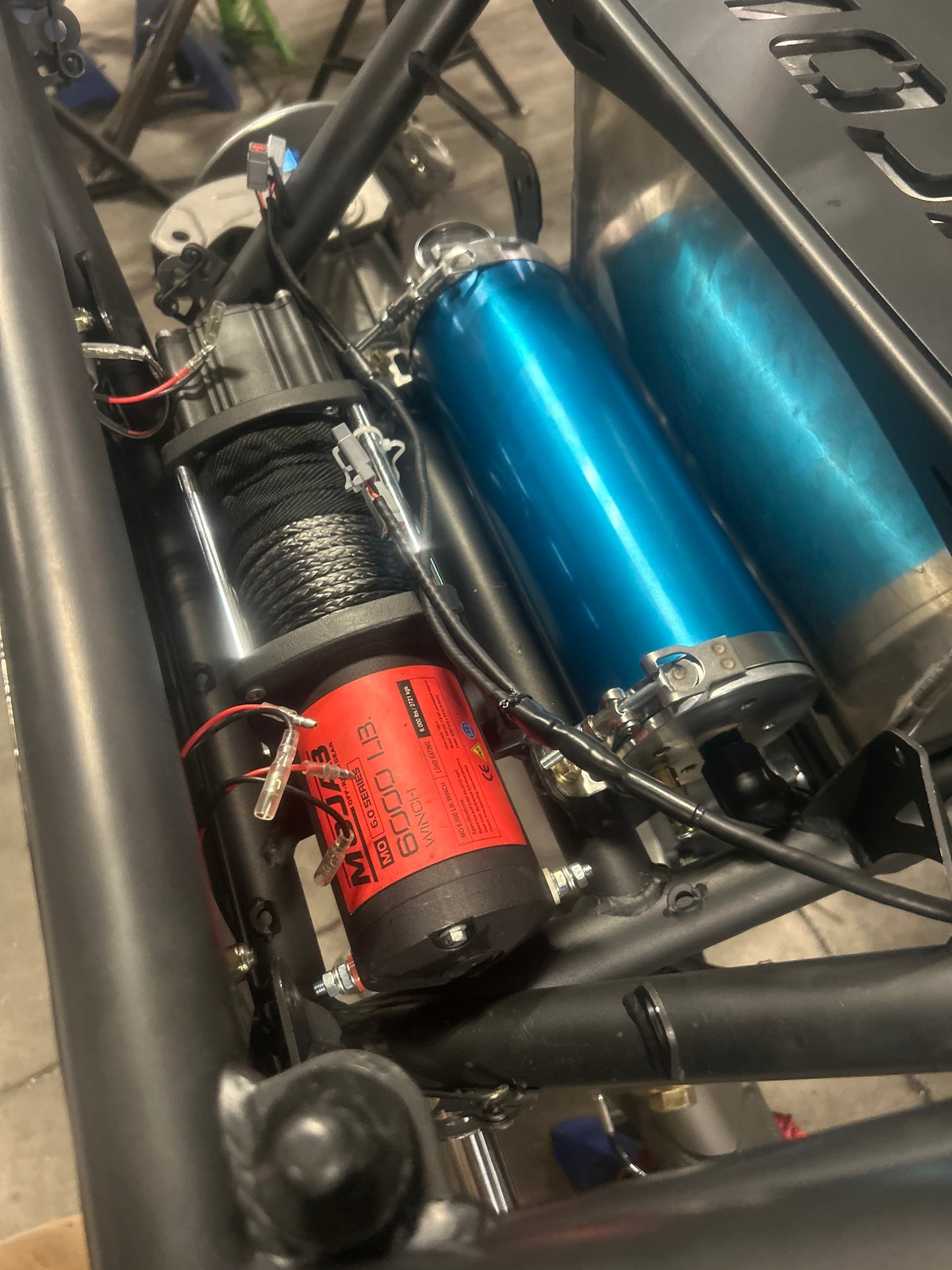 MO6.0 Series Electric Winch 6000 lbs for ATV UTV