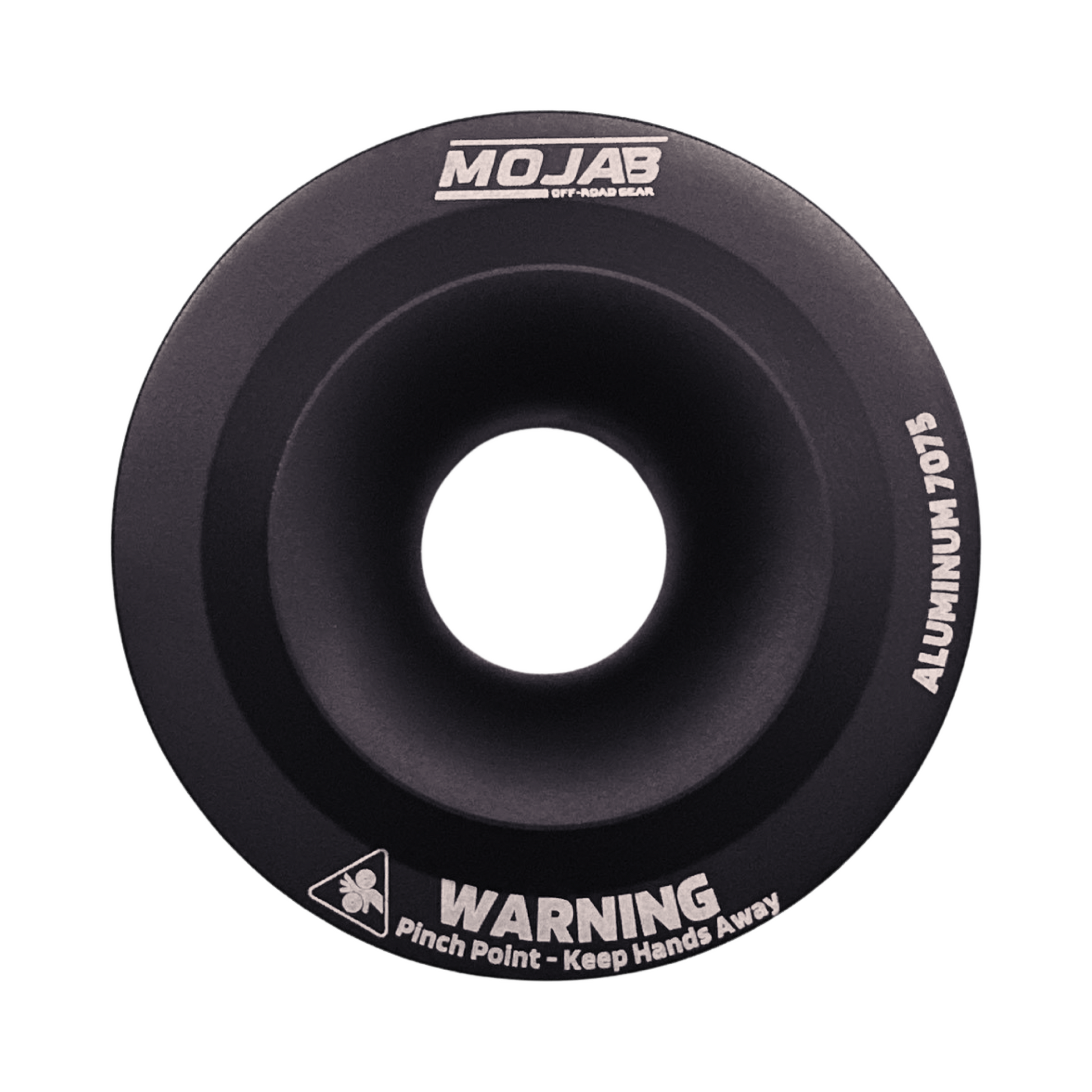 XL Snatch ring (diameter 4.7'') black offroad gear
