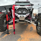 Red Offroad hydraulic Jack with Carbon handle for recovery on Side by side, UTV ATV